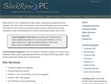 Tablet Screenshot of blackriverpc.com